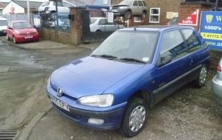 Peugeot 106 for breaking and scrap