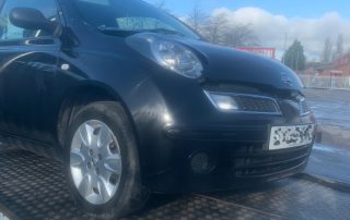 Nissan Micra scrap delivery from Darwen
